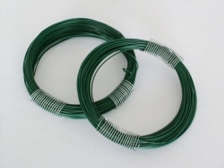 Napínací drát 78 m, Zn+PVC, zelený