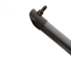 Vzpěra, 200 cm, 38 mm, Zn + PVC, antracit