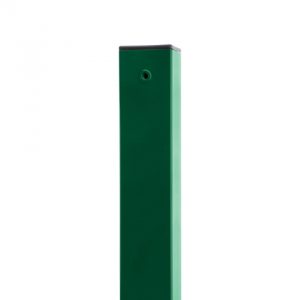 Sloupek 60x60mm, dl. 1500mm, Zn+PVC, zelený