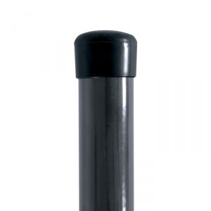 Sloupek plotový 1750 cm, 48 mm, ZN + PVC Antracit