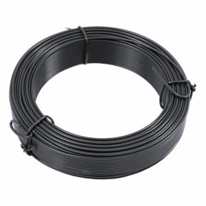 Vázací drát 50 m, Zn+PVC, Antracit